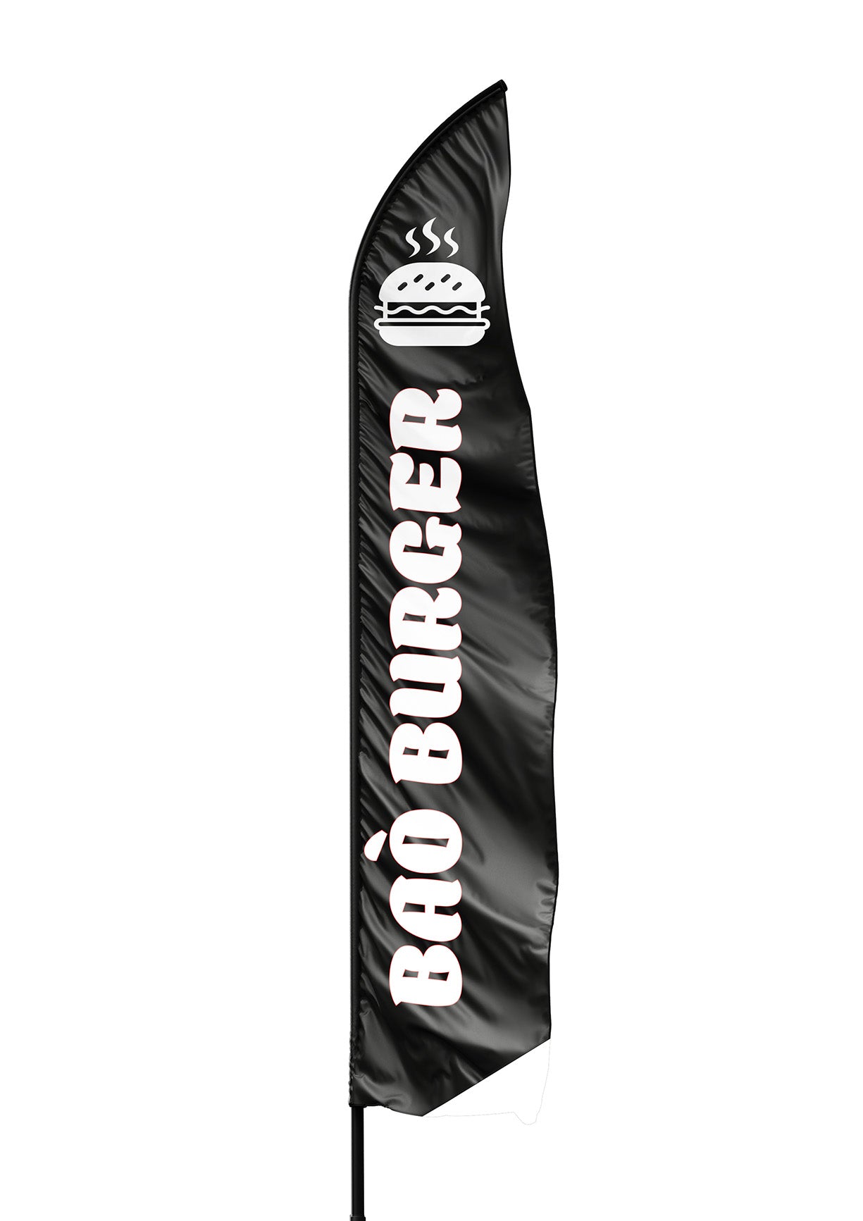 Voile seule pour drapeau bao burger