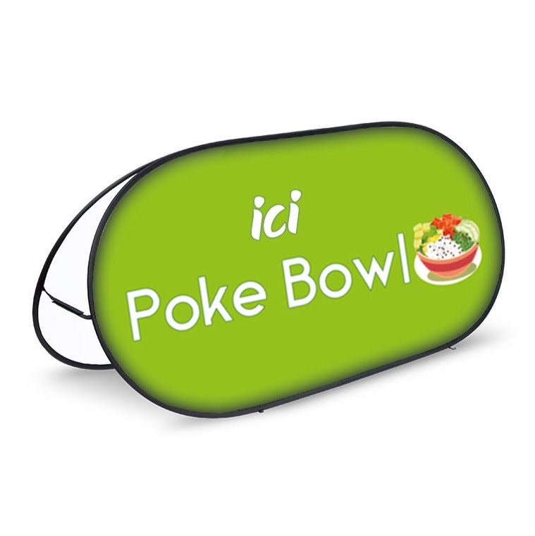 Golf banner  poke bowl ici