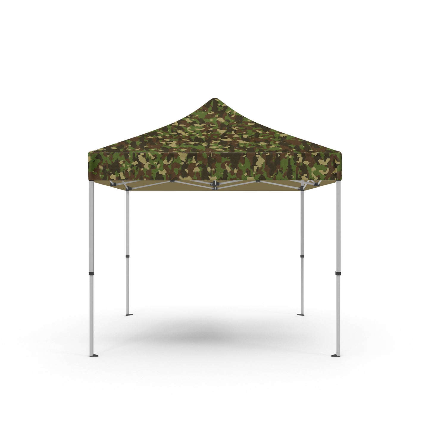 Tente pliable barnum camouflage numérique vert