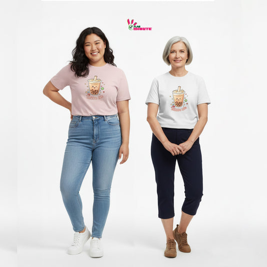 T-Shirt New  Bubble Tea – L’Uniforme Parfait pour Votre Équipe !