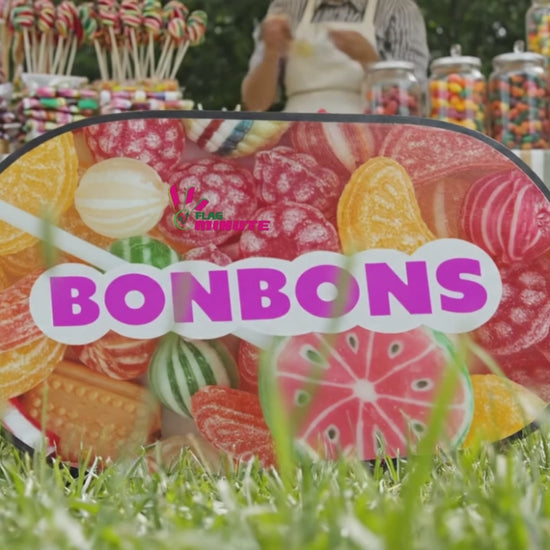 video de présentation du golf banner Flag Minute bonbons 