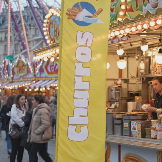 Video du drapeau churros de Flag Minute