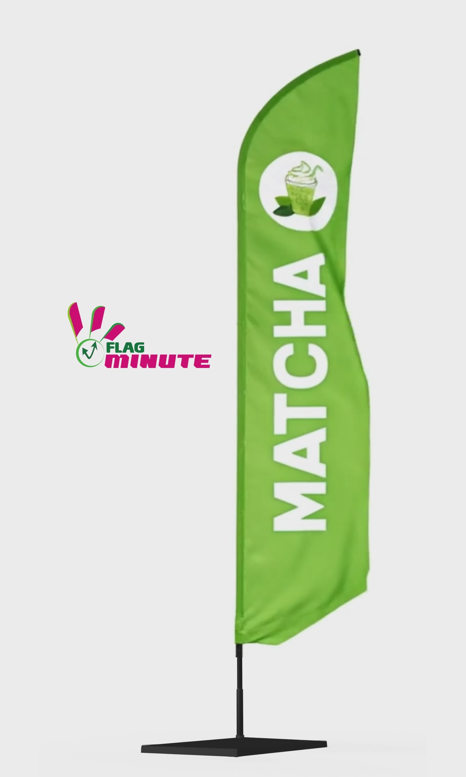 Video du drapeau matcha de flag minute